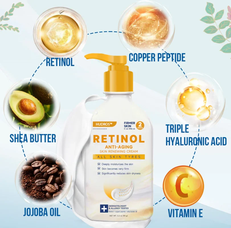 HUDROS™ RETINOL ANTI-AGING SKIN RENEWING CREAM