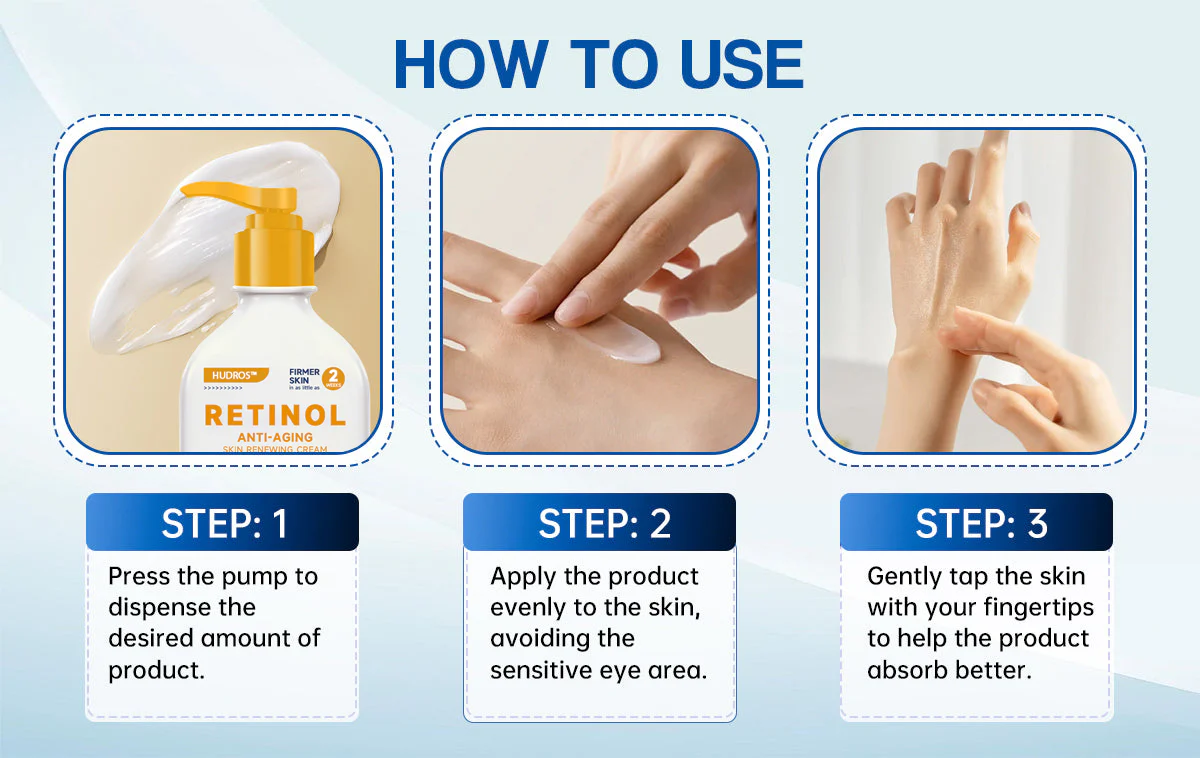 HUDROS™ RETINOL ANTI-AGING SKIN RENEWING CREAM