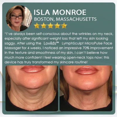 LOVILDS™LymphSculpt MicroPulse Face Massager