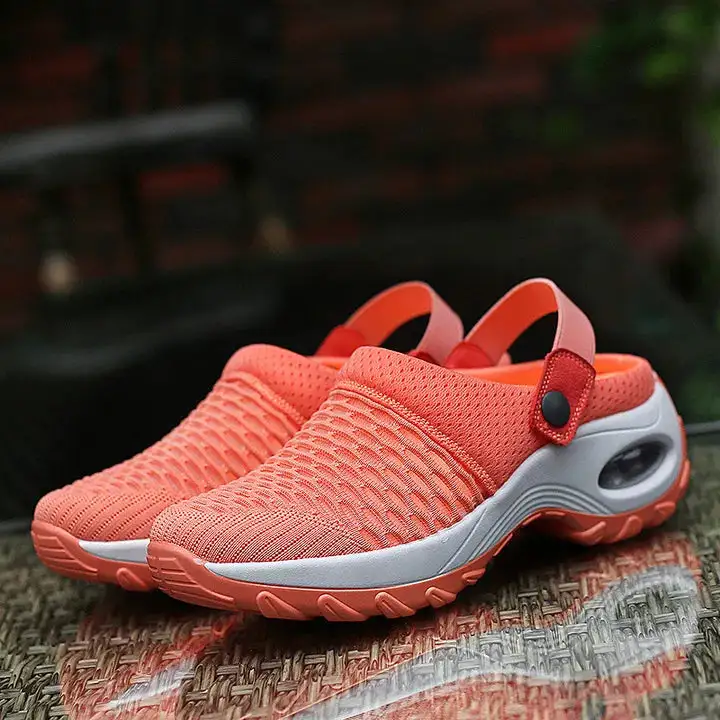 Orthopedic Clogs With Air Cushion Support to Reduce Back and Knee Pressure