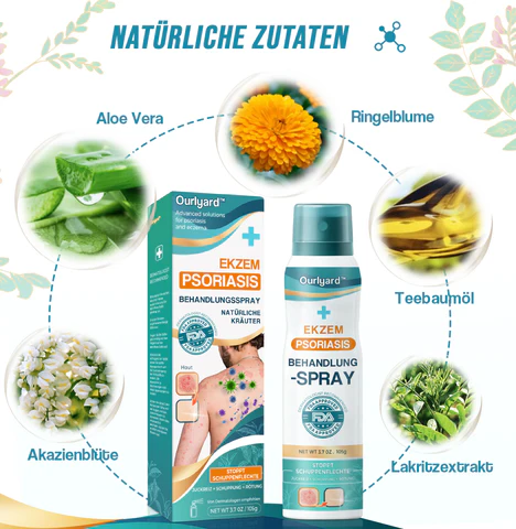 Psoriasis- und Ekzem-Naturheilmittel-Spray