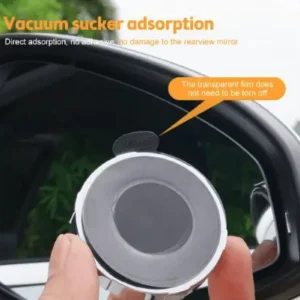 Suction Cup Car Convex Blind Spot Mirror (1 Set / 2 Pcs)