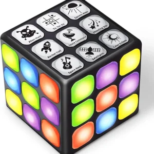 9-in-1 LED Flashing Cube Fun Brain & Memory Game