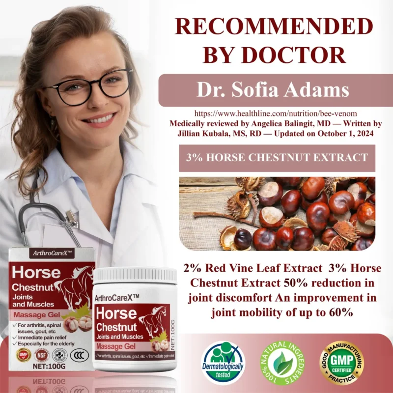 ArthroCareX™ Horse Chestnut Joints and Muscles Massage Gel