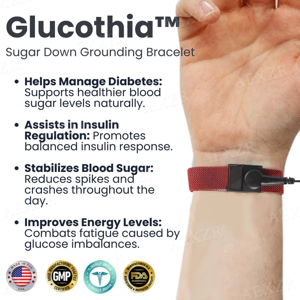 Glucothia™ Sugar Down Grounding Bracelet