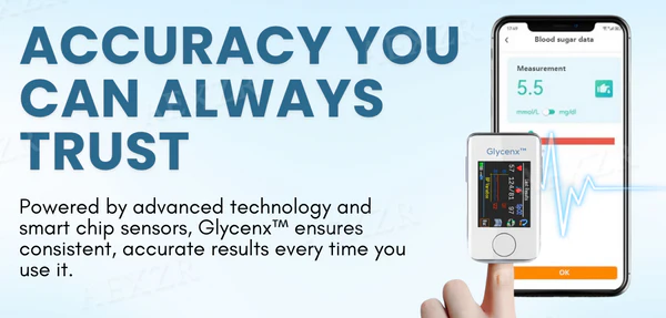 Glycenx™ Precision Glucose Monitoring Device