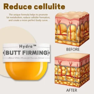 Hydra™Butt firming cream & Improves Orange Peel Tissue & eliminates cellulite