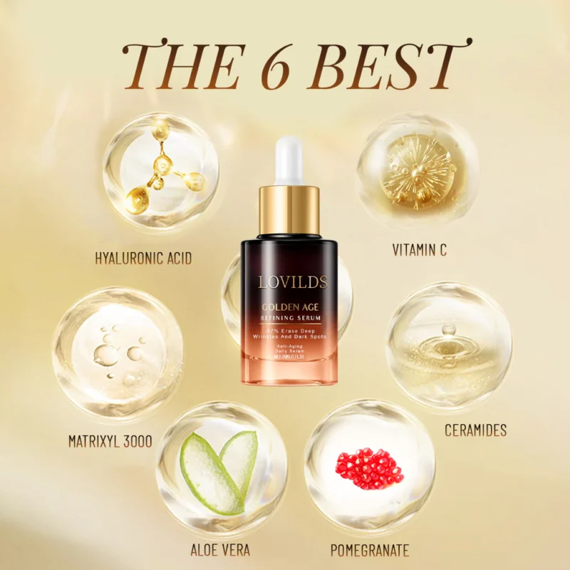 Lovilds™ Golden Age Refining Anti-Aging Serum