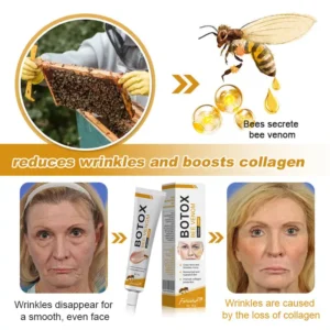 🎉NEW YEAR SALE🎉- 𝕤𝕒𝕧𝕖 𝕦𝕡 𝕥𝕠 -𝟟𝟘% 🅾🅵🅵 Furzero™ Botox Bee Venom Wrinkle Removal Cream