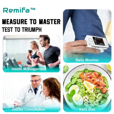 Remifa™ Precision Glucose Monitoring Premium Non-invasive Medical Device + Exclusive Gift