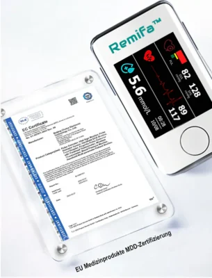 Remifa™ Precision Glucose Monitoring Premium Non-invasive Medical Device + Exclusive Gift
