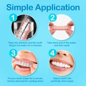 Seamless Smile Silicone Denture Kit