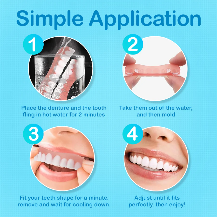 Seamless Smile Silicone Denture Kit