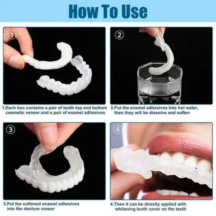 Winter Sale Seurico™ Premium Custom Silicone Denture Set Dual