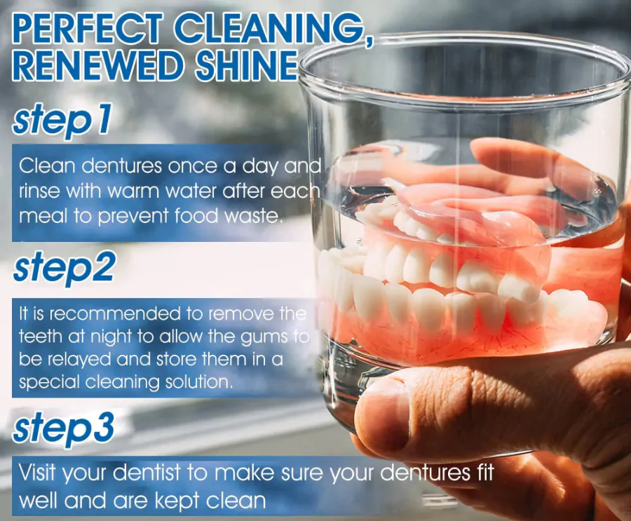 Winter Sale Seurico™ Premium Custom Silicone Denture Set Dual