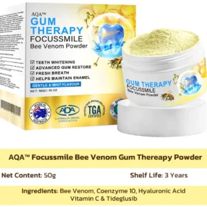 🐝𝐎𝐲𝐢𝐤𝐞𝐲™ Focussmile Bee Venom Treatment Oral Powder 🦷 (🇦🇺 TGA-Certified)