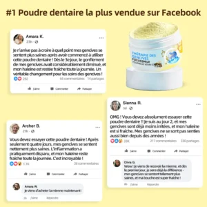 𝐎𝐲𝐢𝐤𝐞𝐲™ Focussmile Poudre de Thérapie Gingivale au Venin d'Abeille
