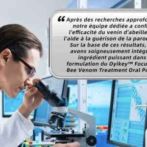𝐎𝐲𝐢𝐤𝐞𝐲™ Focussmile Poudre de Thérapie Gingivale au Venin d'Abeille