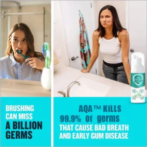 AQA™ Teeth Mouthwash - Solve all Oral Problems🔥 LAST DAY SALE 80% OFF 🔥