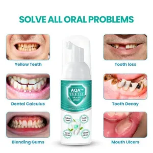 AQA™ Teeth Mouthwash - Solve all Oral Problems🔥 LAST DAY SALE 80% OFF 🔥
