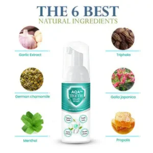 AQA™ Teeth Mouthwash - Solve all Oral Problems🔥 LAST DAY SALE 80% OFF 🔥