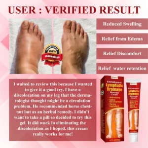 ATTDX™ EdemaSupport Lymphatic Drainage Massage Cream AP