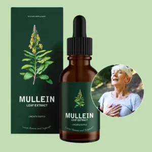 Breathe Easy with Mullein + Chlorophyll Drops | Natural Respiratory Support