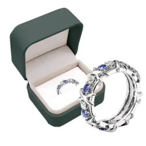 CZTICLE™ Magnetic Moissanite Diamond Ring