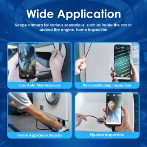 Deep View Mini Endoscope Camera for Industrial & Automotive Inspection
