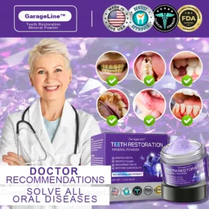 GarageLine™ TeethRestoration Mineral Powder (ADA recommended)