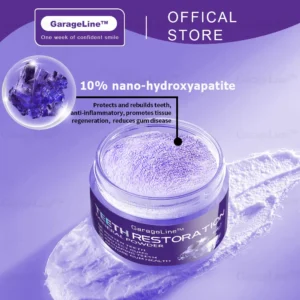 GarageLine™ TeethRestoration Mineral Powder (ADA recommended)