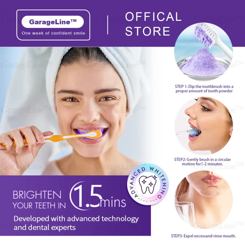 GarageLine™ TeethRestoration Mineral Powder (ADA recommended)