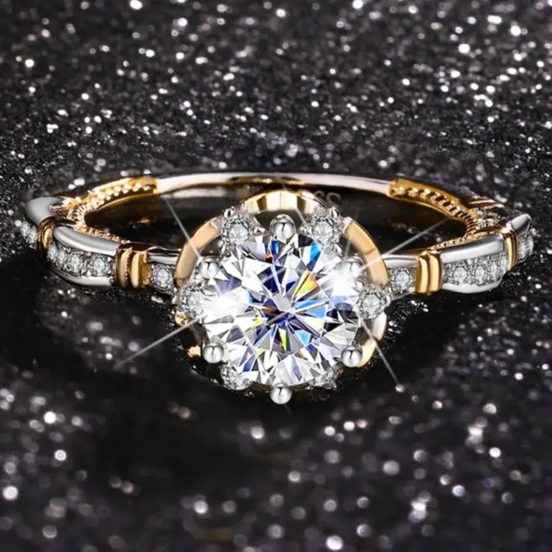 HOOMWELL™ Rose Moissanite Ring