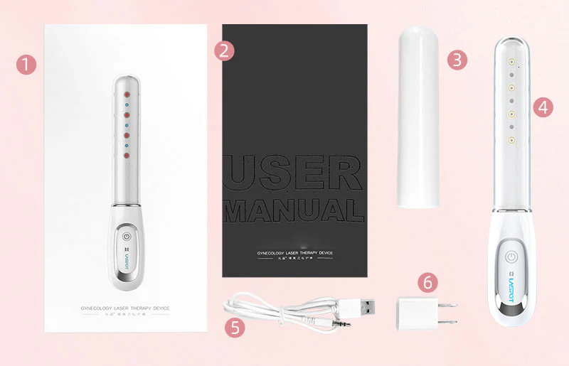 Halipax Personal Feminine health Laser Wand