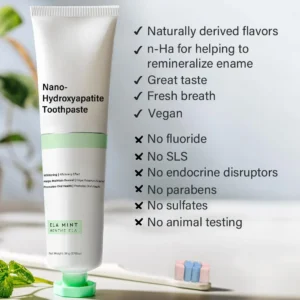 Hudros™ Fluoride-Free Nano Hydroxyapatite Toothpaste