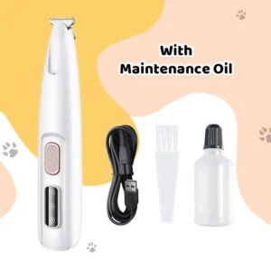 Limited-time offer today only! 💥⏳Waterproof Rechargeable Pet Shaver with LED Light