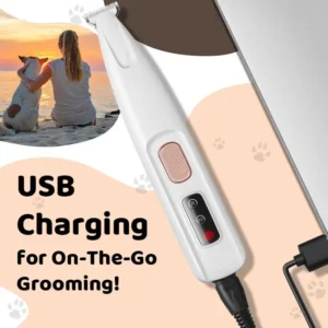 Limited-time offer today only! 💥⏳Waterproof Rechargeable Pet Shaver with LED Light