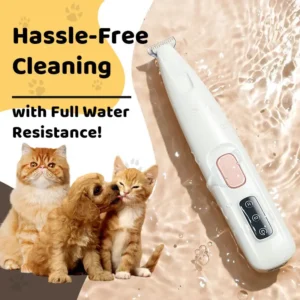 Limited-time offer today only! 💥⏳Waterproof Rechargeable Pet Shaver with LED Light