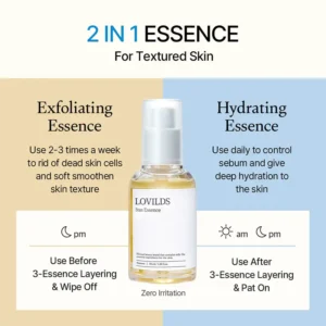 Lovilds™ Fermented Soy Exfoliating Antioxidant Hydrating Elasticity Essence
