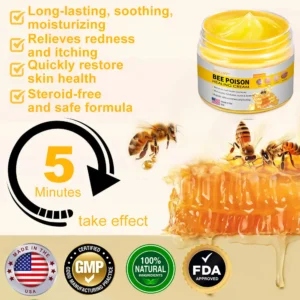 NESLEMY™ Bee Venom Skin Cream（👨‍⚕AAD Recommended)