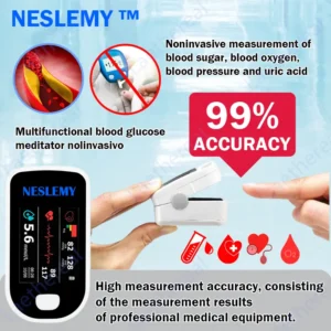 Neslemy™ GlucoSense Laser Blood Glucose Monitoring Device ( USA )