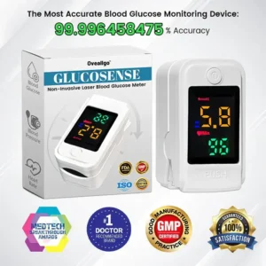 Oveallgo™ EX GlucoSense Non-Invasive Laser Blood Glucose Meter