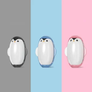 Reusable Lint Roller Ball – Penguin Shape for On-the-Go Cleaning!