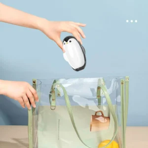 Reusable Lint Roller Ball – Penguin Shape for On-the-Go Cleaning!
