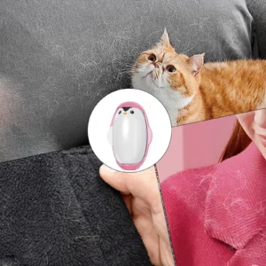 Reusable Lint Roller Ball – Penguin Shape for On-the-Go Cleaning!