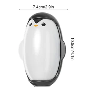 Reusable Lint Roller Ball – Penguin Shape for On-the-Go Cleaning!