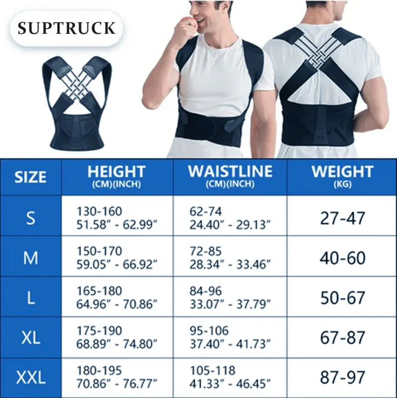 SUPTRUCK™ Tourmaline Infrared Posture Corrector