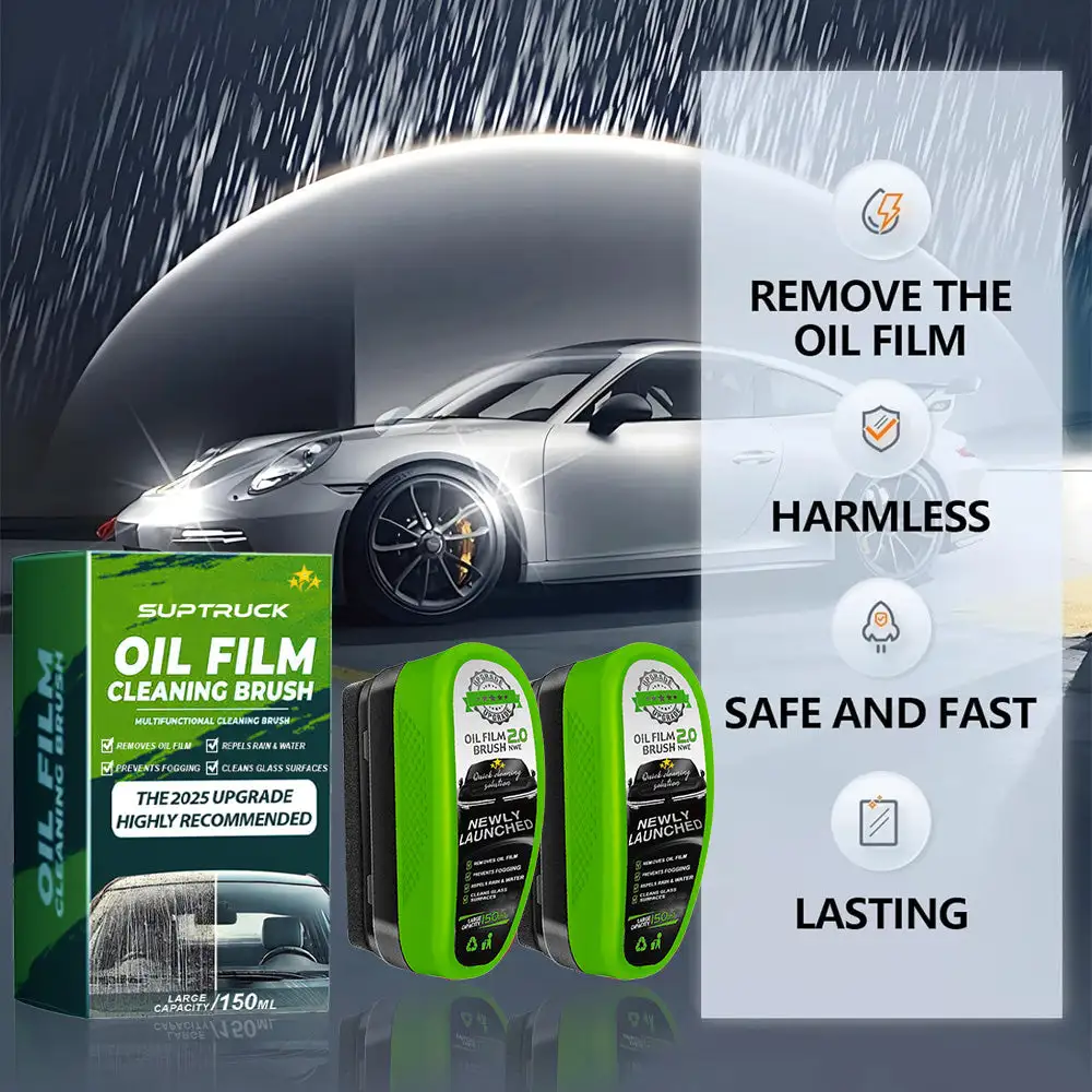 Suptruck 2025 Upgraded Automotive Oil Film Cleaning Brush