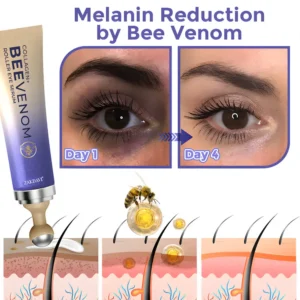 Zakdavi™ Collagen+ Bee Venom Roller Eye Cream Dermatologist Approved