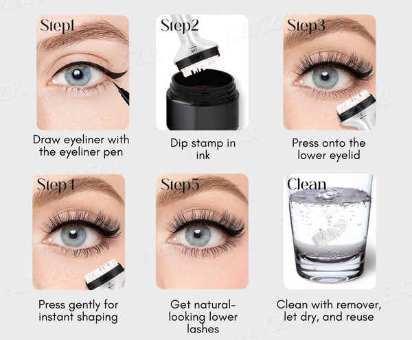 Dobshow™ Eyelash Stamp Tool Set